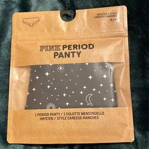NWT Unopened Victoria’s Secret PINK Period Panty Medium Hipster Style